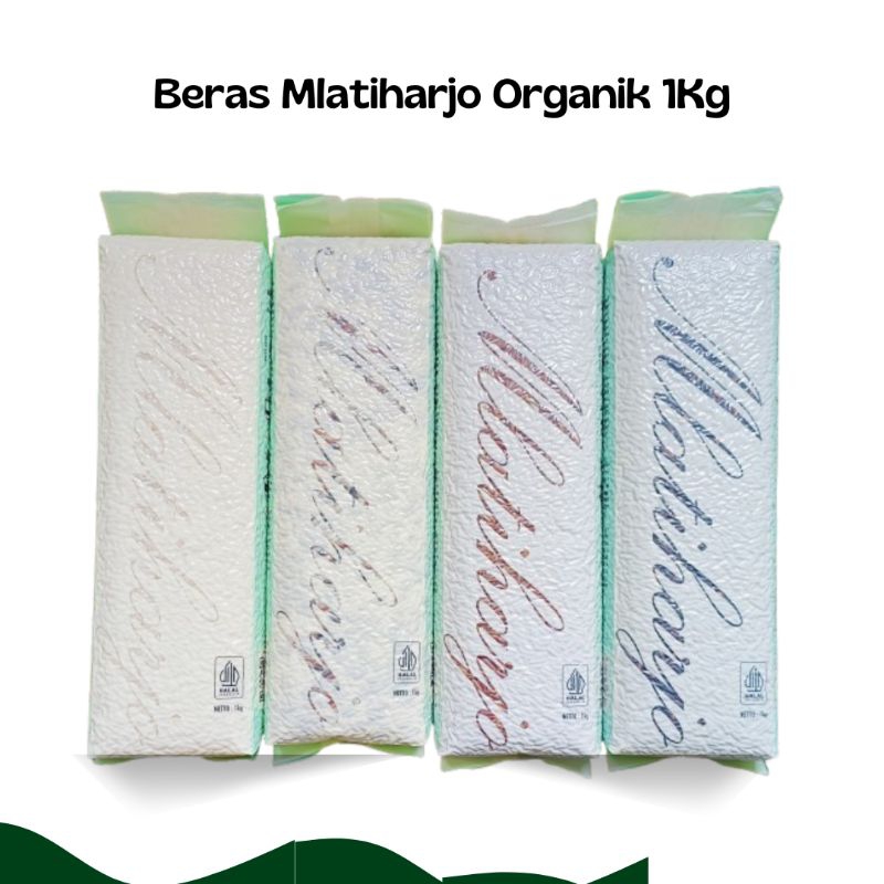 

Beras Mlatiharjo Beras Organik 1Kg Putih Merah Hitam Genxy