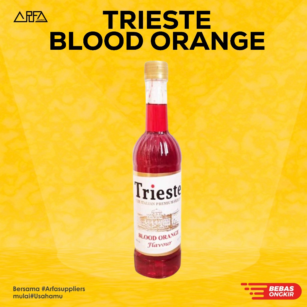 

Trieste Blood Orange - Sirup Rasa Jeruk