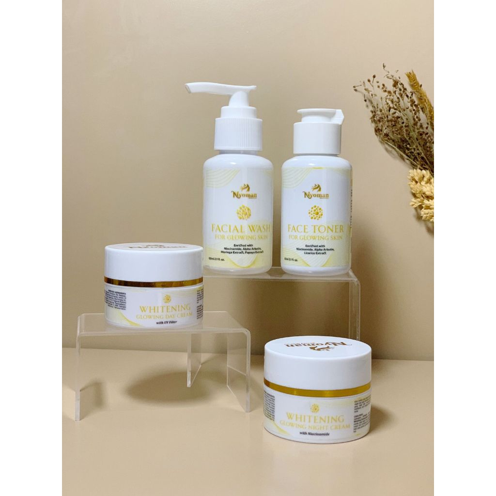 paket wajah  NYOMAN super whitening  plus (free tas kosmetik)