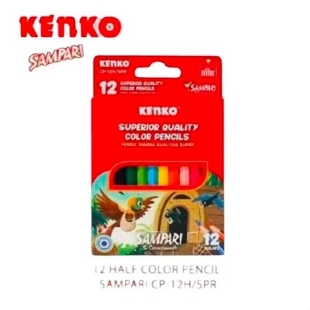 

KENKO SAMPARI COLOR PENSIL CP-12H/SPR isi 12 pcs