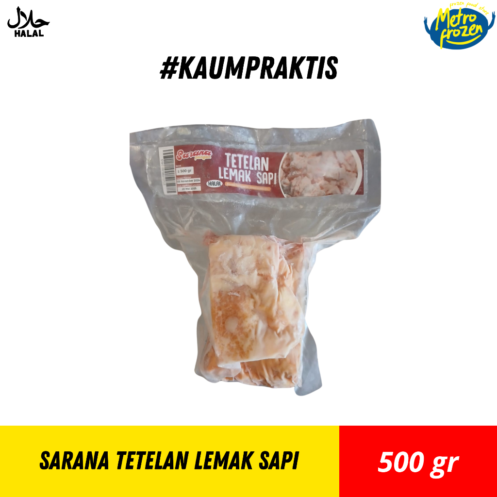 

SARANA Tetelan Lemak Sapi 500gr// lemak sapi// tetelan lemak sapi instan Banjarmasin