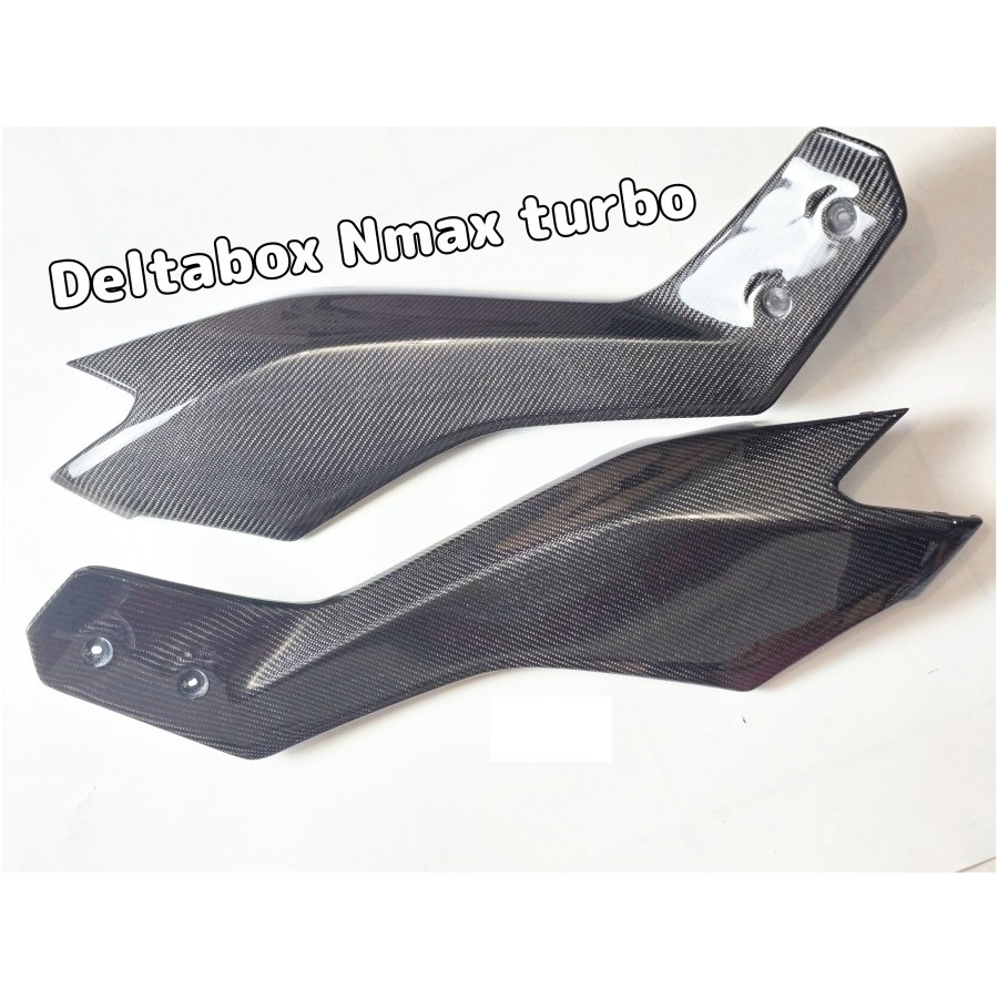 Deltabox nmax turbo carbon kevlar body samping halus tengah kiri kanan set yamaha nmax turbo