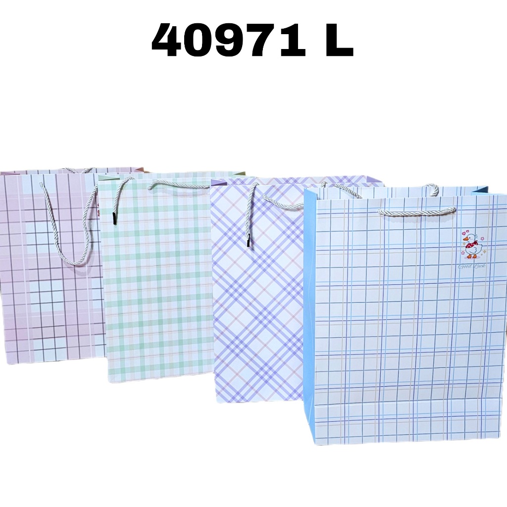 

GG Hand Bag Kertas Lux Biasa L(Minimal 6) /Goodie Bag/Tas Serbaguna/Tas Tenteng/HandBag/Paper Bag