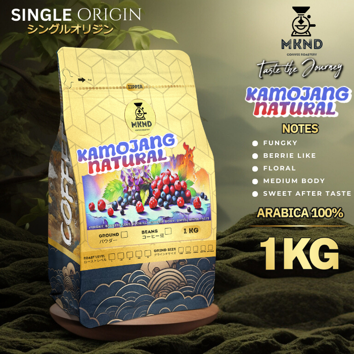 

KOPI ARABIKA KAMOJANG BERRIES EXTENDED NATURAL 1 KG GRAM SINGLE ORIGIN SPECIALTY COFFEE MKND