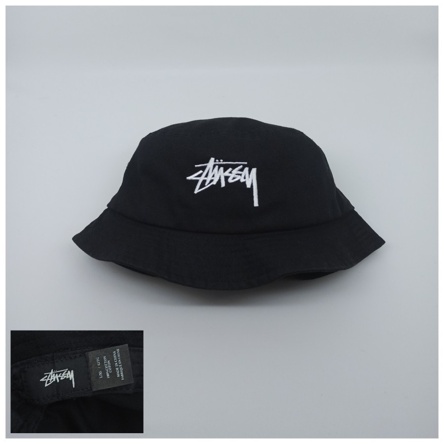 Topi Stussy Bucket Hat Second Preloved Original 400