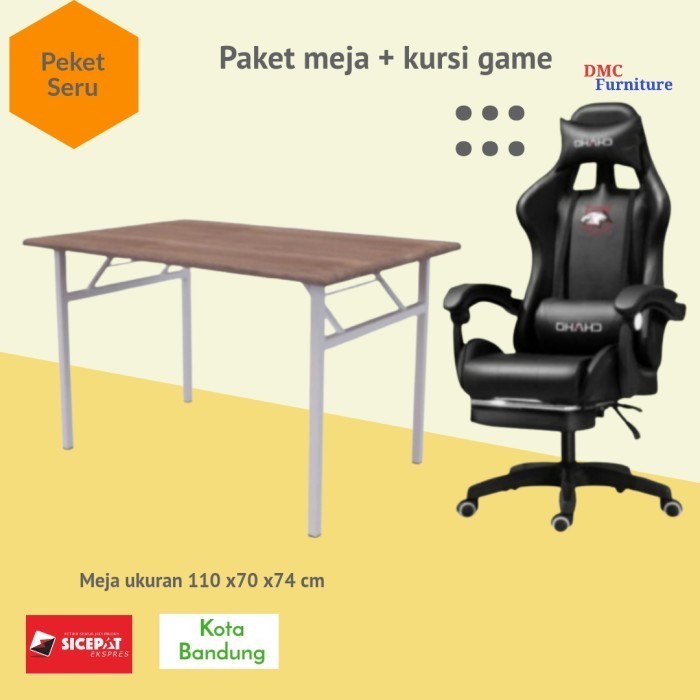 meja kantor meja kerja meja tulis paket meja kursi game chaho