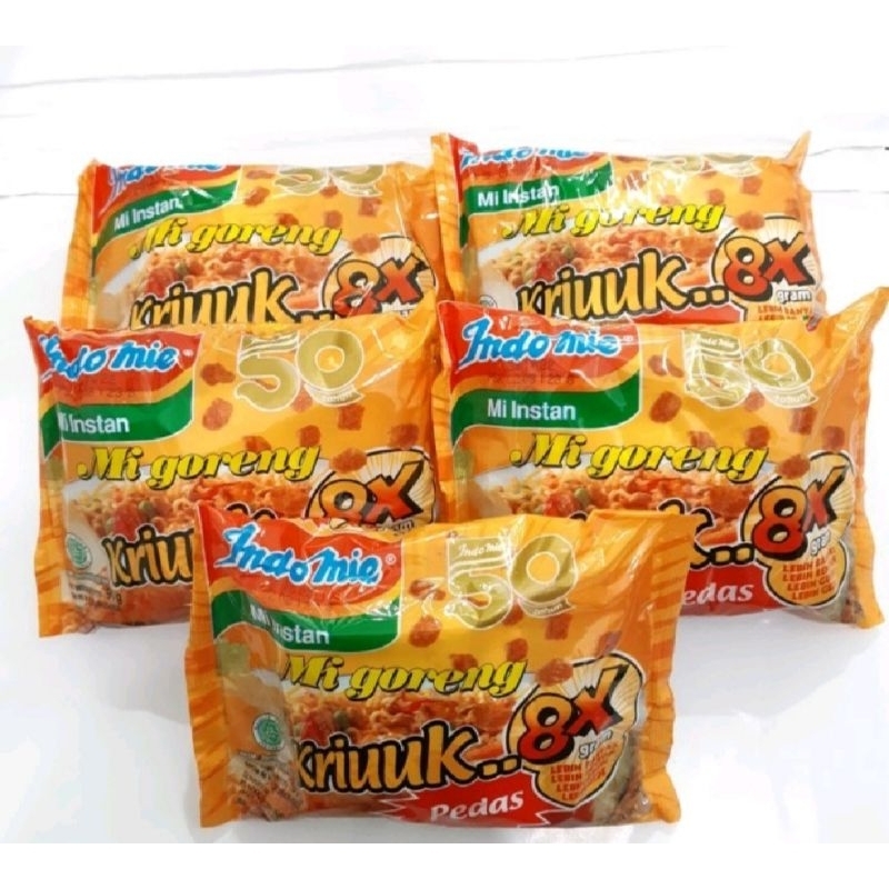 

INDOMIE GORENG KRIUK PEDAS 90GR 1pcs