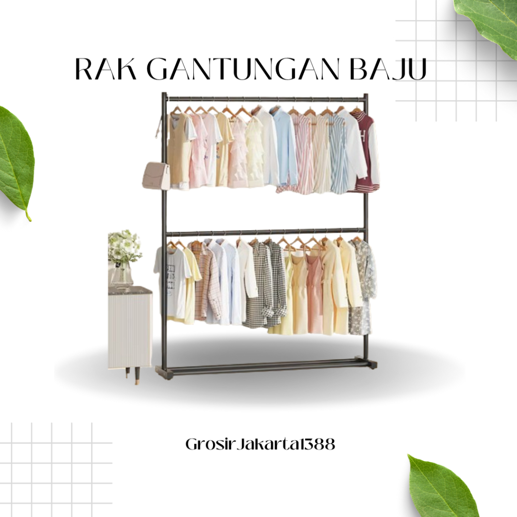 Gantungan Baju Estetik Hanger Gantungan Baju / Gantungan Baju Gantungan Baju Besi Gantungan Pakaian