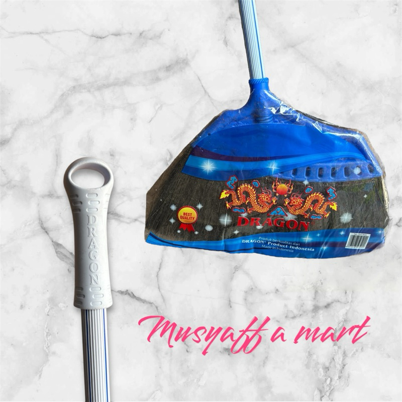 Sapu ijuk Dragon Sapu Lantai Ijuk Tebal dan Kuat