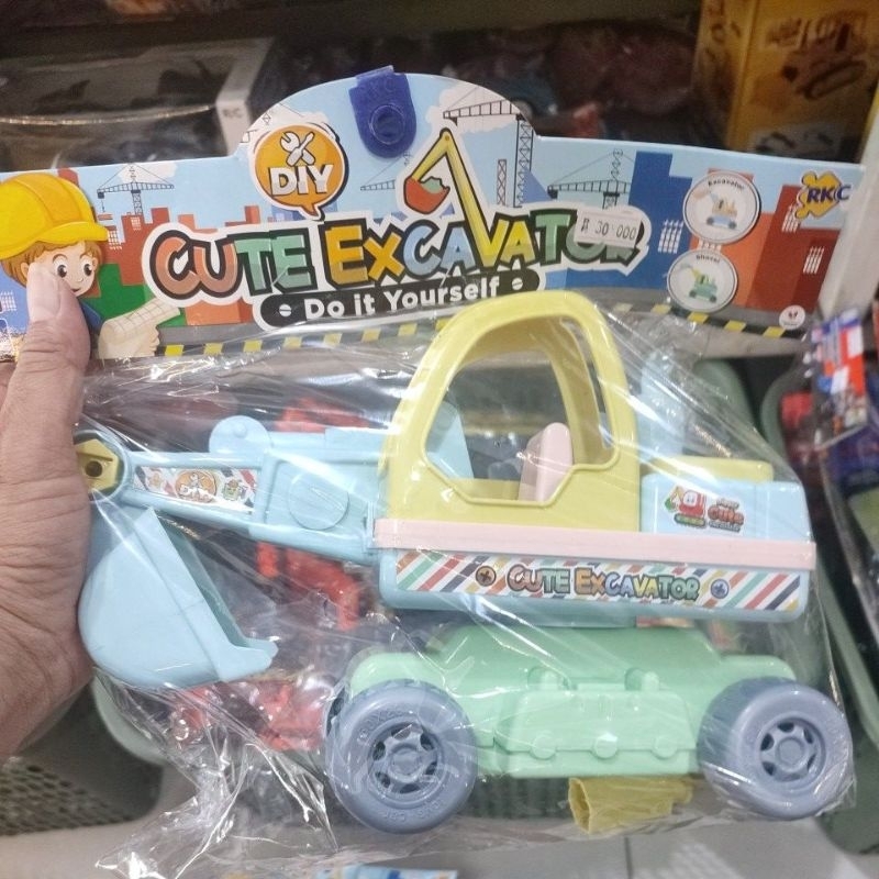 Mainan Excavator / Mobil / Truck / Dozer / Pull Back