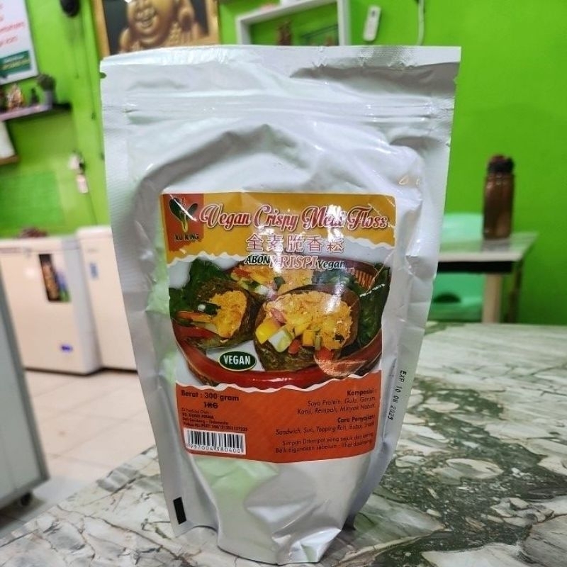 

ABON VEGAN - CRISPY MEAT FLOSS 300GRAM