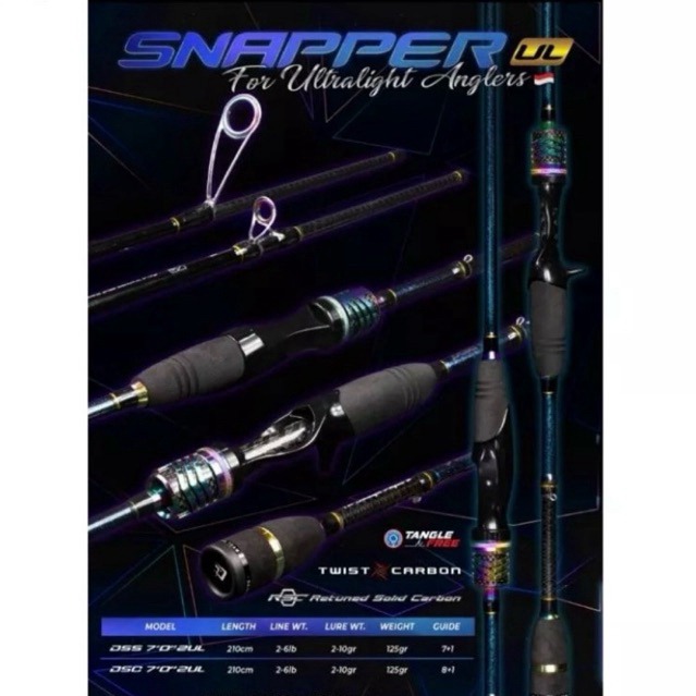 JORAN SPINNING DAIDO SNAPPER 702 UL