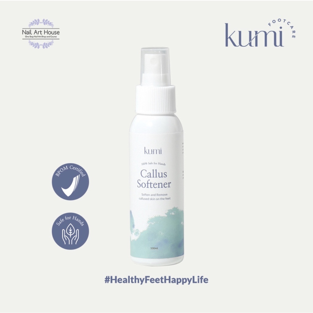 KUMI FOOT CARE CALLUS SOFTENER 100ML - CALLUS TREATMENT FOOT