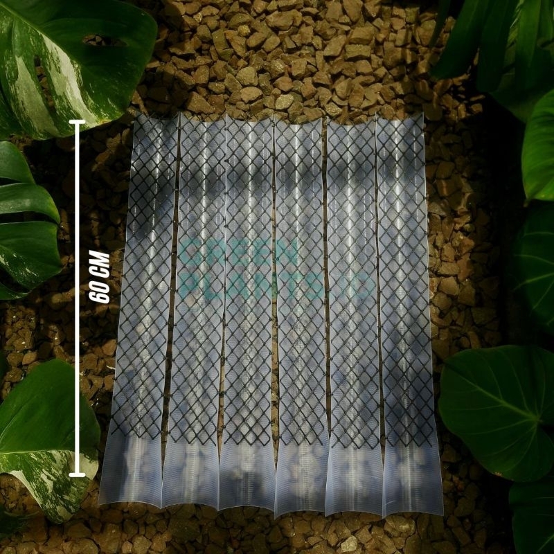 Turus Tanaman Penyangga Tanaman Turus Mika Fiber x Jaring HDPE Diamond