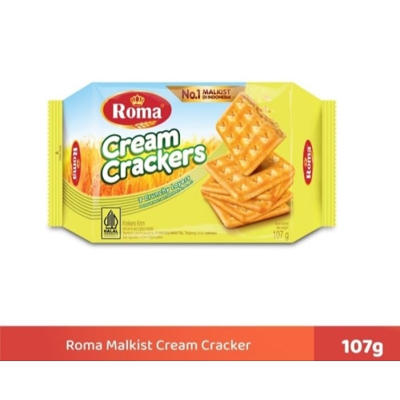 

Roma malkist Cream Crackers 107 gram