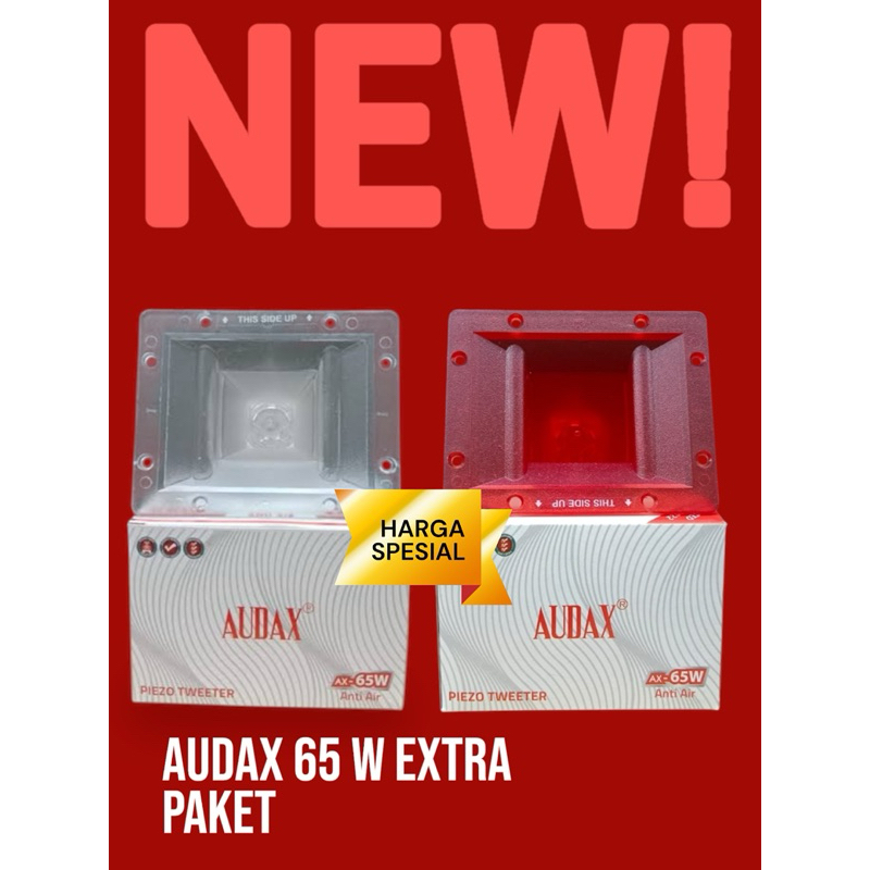 TWEETER AUDAX 65 W EXTRA PAKET LEBIH MURAH