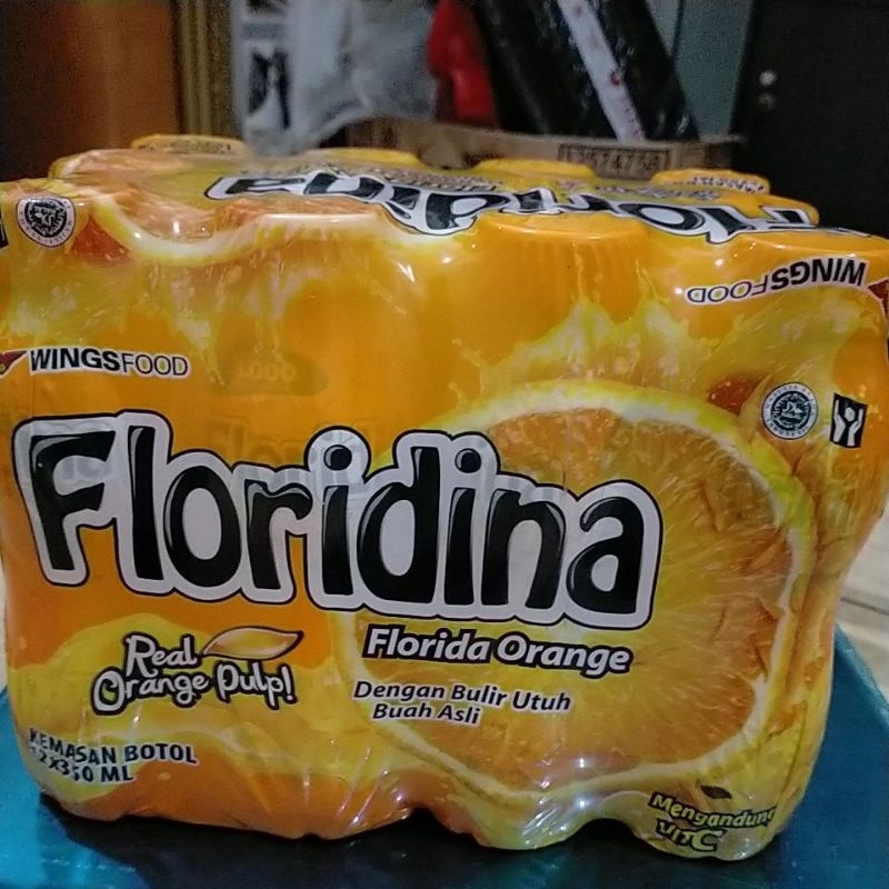 

FLORIDINA ORANGE 350ML ISI 12 ,PER PACK