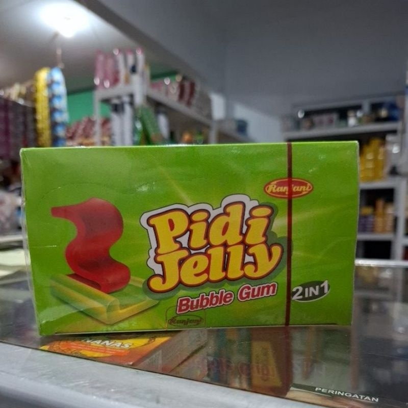 

Permen Karet Ranjani Halal Pidi Jelly Bable Gum 2in1 Isi 30 Pc
