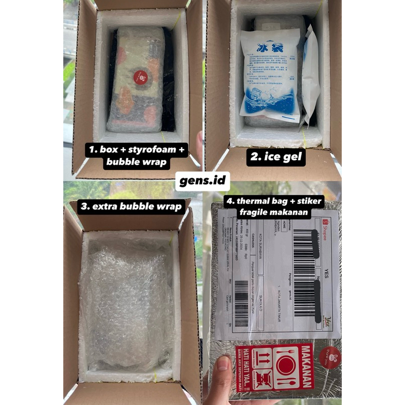 

Extra Packaging Luar Kota atau Luar Pulau