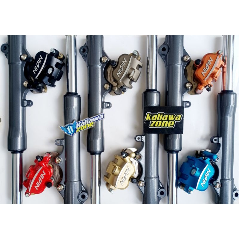 paketan kanan bottom kyb 125z y5bu + nissin samurai