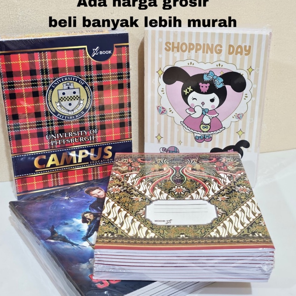 

KODE 8CZHF SOS Buku Tulis XBook KwartoKecil 38 Lembar1bk Buku Catatan Buku Sekolah Bergaris