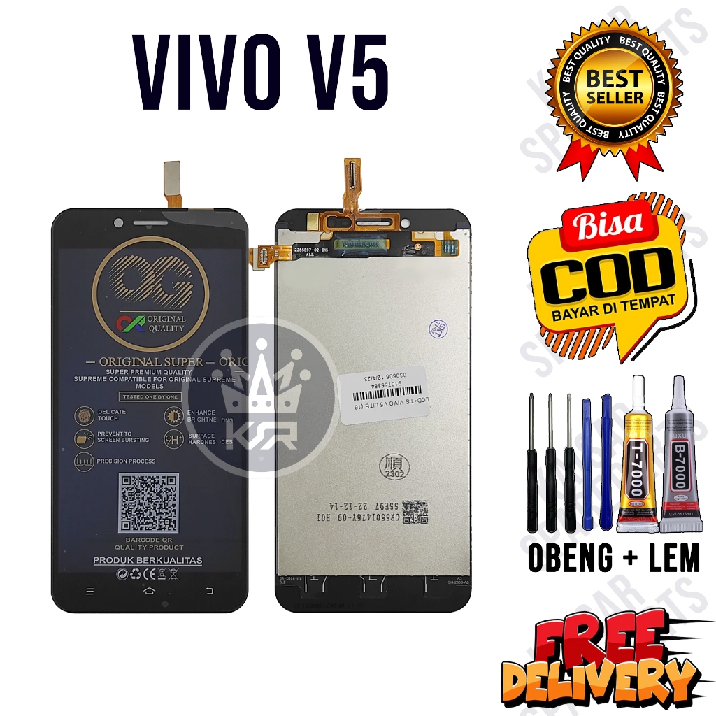 Lcd Touchscreen VIVO V5 Original OEM Fullset