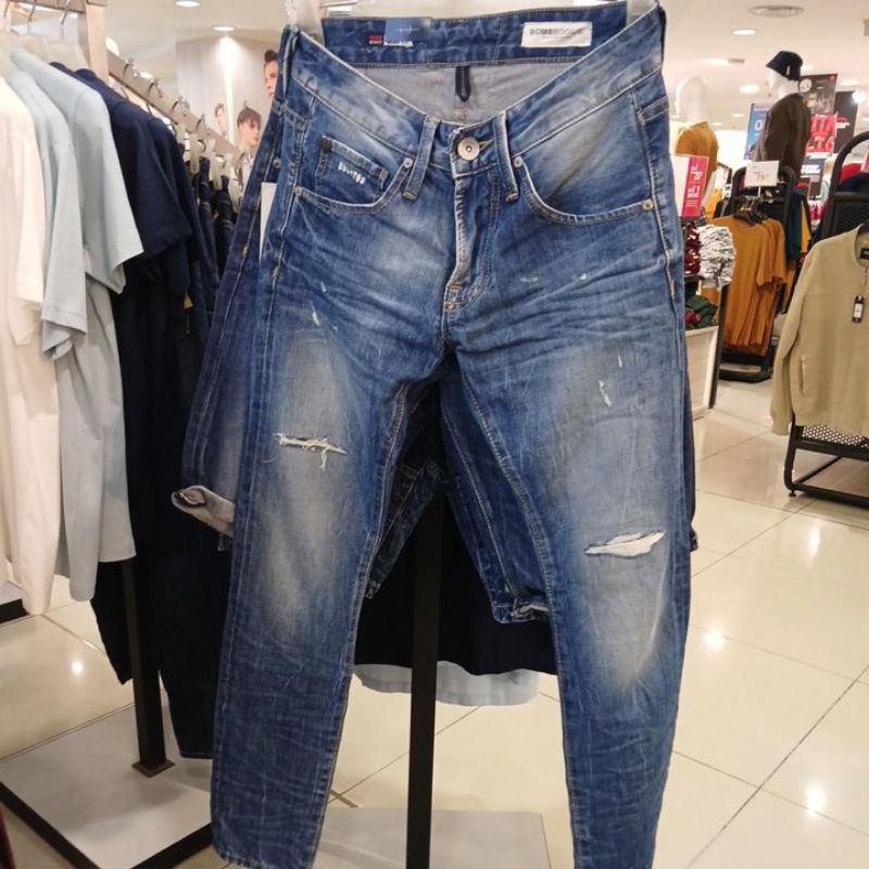 celana jeans panjang bombboogie original