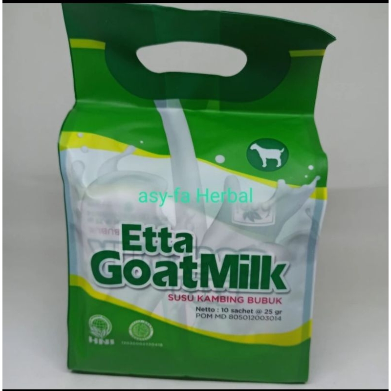 

Susu Kambing Bubuk Isi 10 sachet original asli