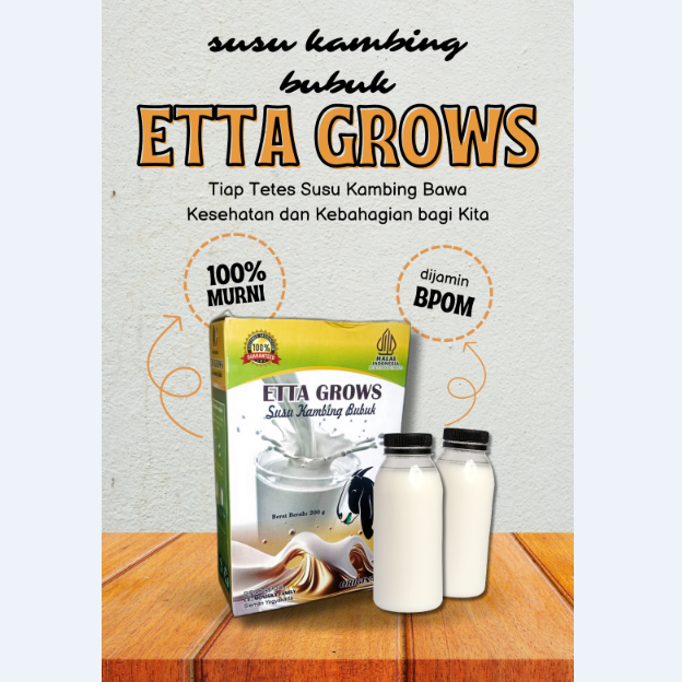 

Minuman Susu Kambing Bubuk Mlijo Bu'us