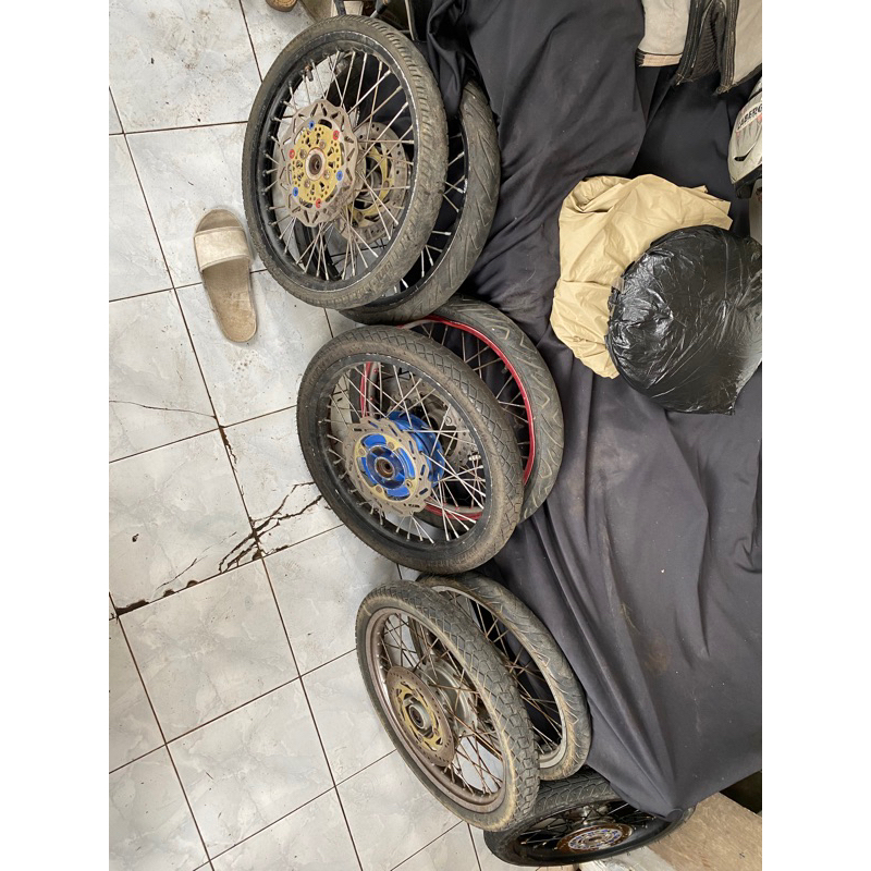 velg jari jari bekas di ninja R RR SS