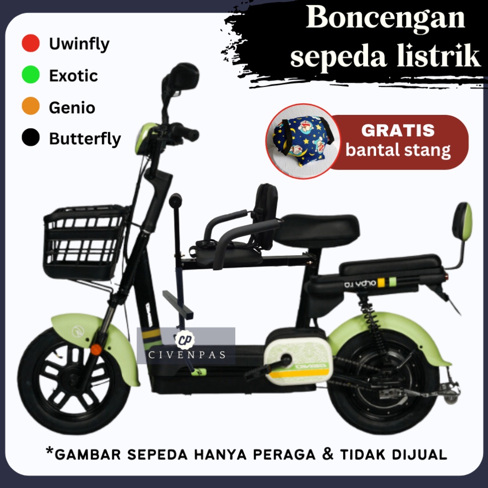 Murah Meriah BONCENGAN ANAK Sepeda Listrik Boncengan Sepeda Listrik Boncengan Sepeda Listrik Anak De