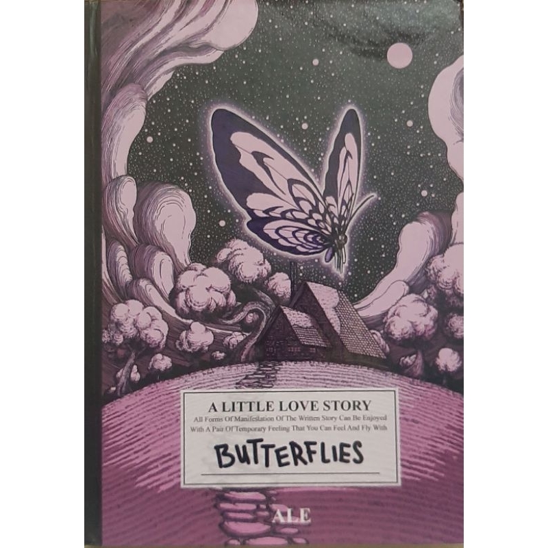 PRELOVED NOVEL BUTTERFLIES HARD COVER
