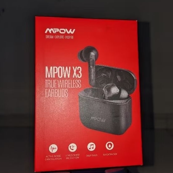TWS MPOW X3 ANC LIKE NEW