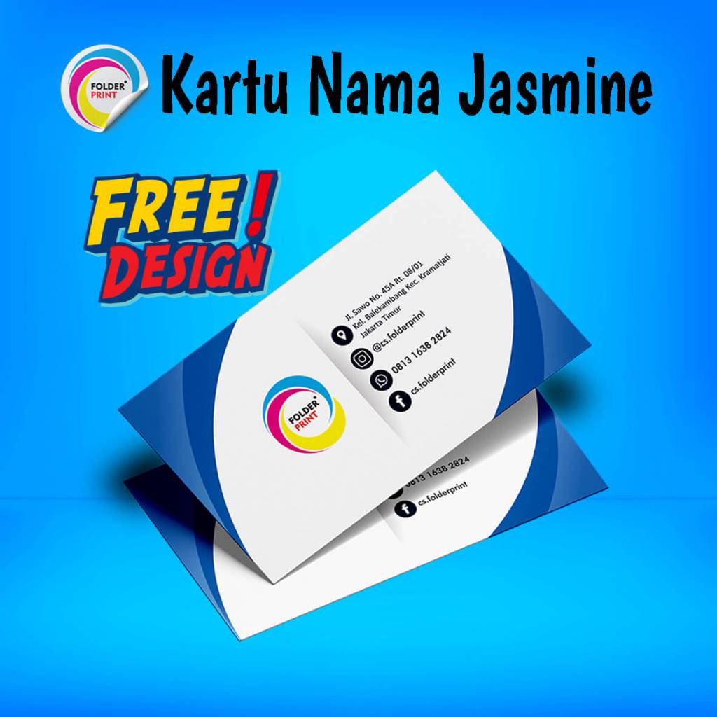 

Cetak Kartu Nama Premium Bahan Jasmine 220 Gram Free Design