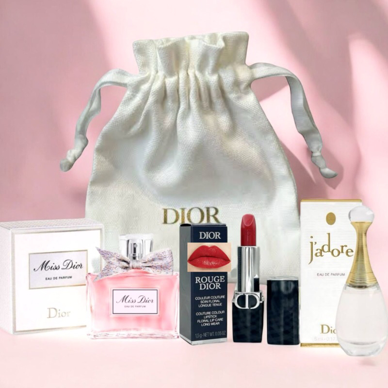 

Dior Gift Set Travel Size Isi 3item + Paperbag