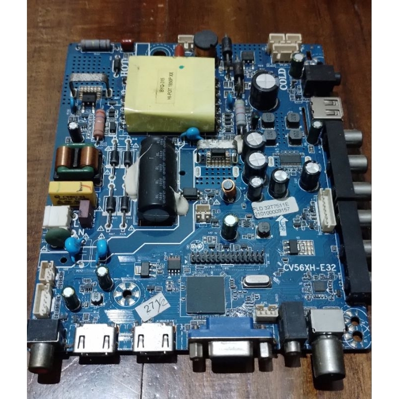 mainboard tv polytron//pld32t7511/s