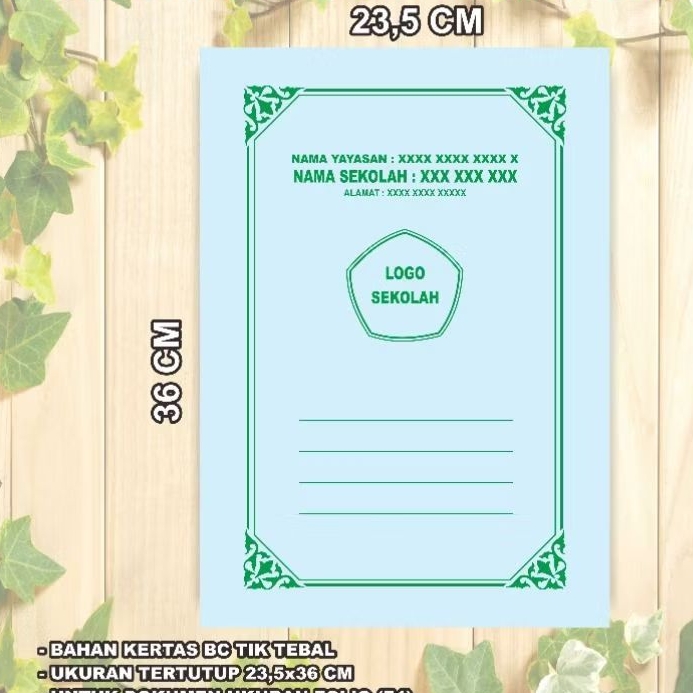 

Map Cetak Custom / Holder / Map F4/Map BC TIK Tebal(Cetak Dua sisi)