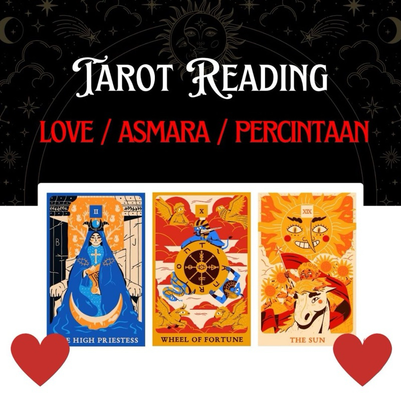 Tarot reading Baca tarot murah KHUSUS LOVE , ASMARA , TAROT CINTA