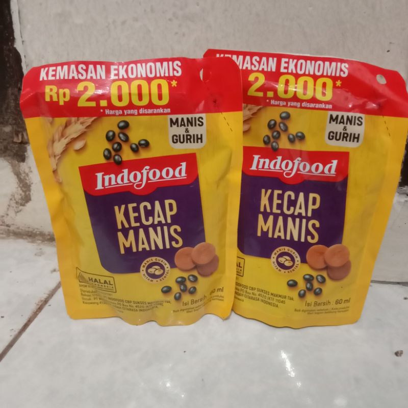 

Indofood kecap manis 60 ml