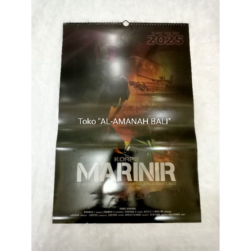 

kalender dinding Korps Marinir TA 2025