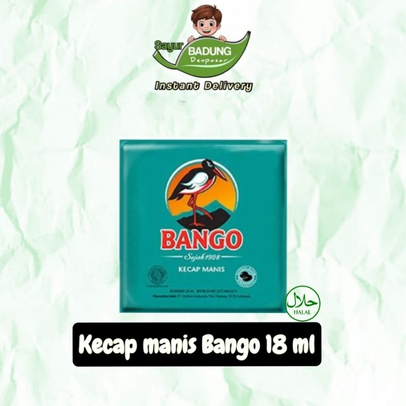 

kecap manis Bango sachet 18 ML _ sayur Badung