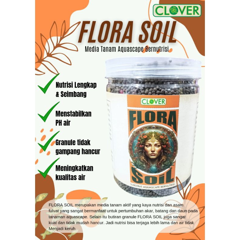 Soil Aquascape Clover Flora Soil
