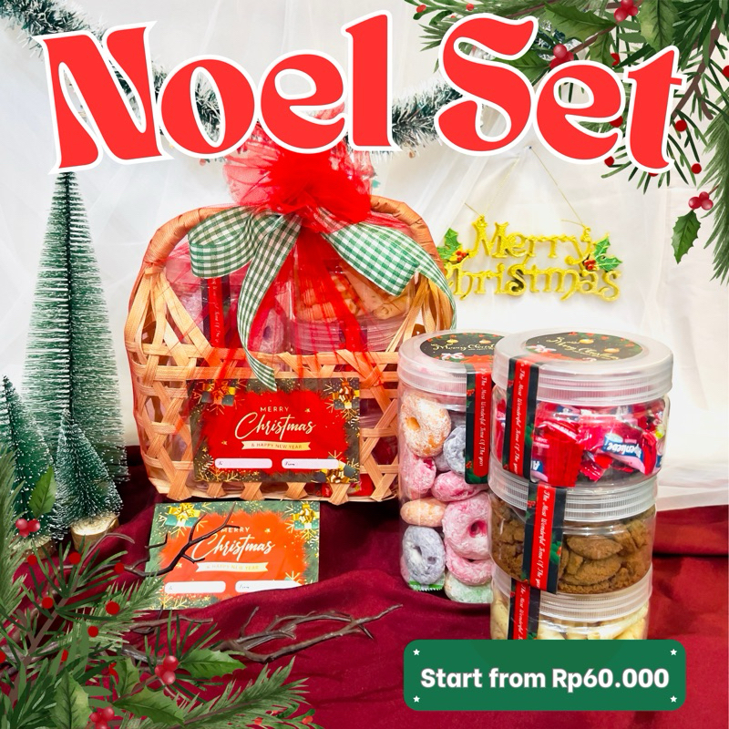 

PAKET NOEL HAMPERS NATAL LUCU 2024 / Kado Christmas ready stok / Hadiah tahun baru / marry christmas