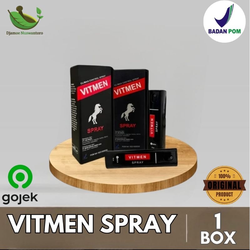 VITMEN SPRAY ORIGINAL BPOM OBAT KUAT TAHAN LAMA