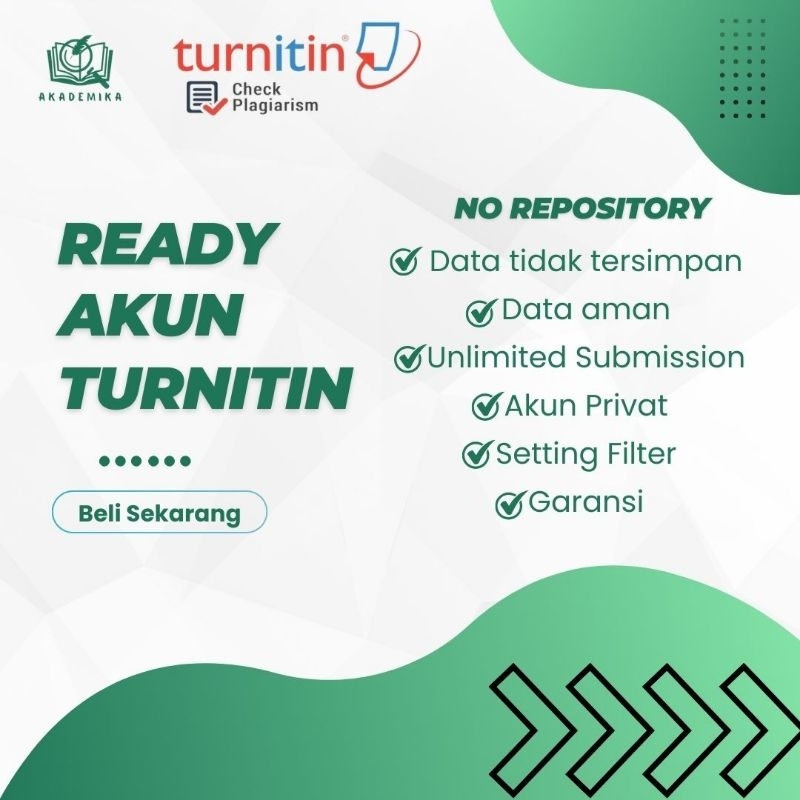 Jual Akun Turnitin No Repository Full Filter dan Unlimitted Submission