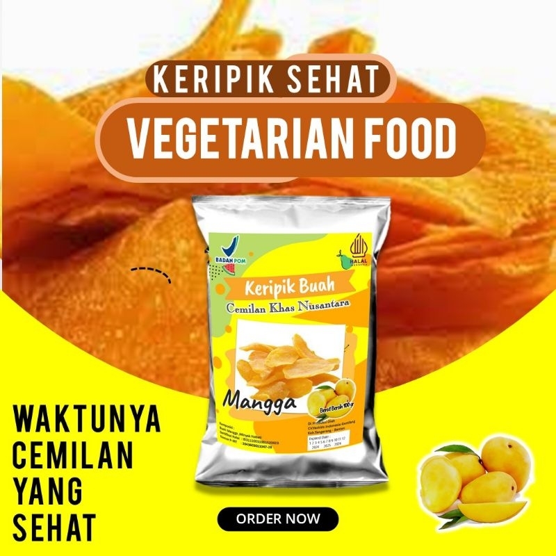 

Yasfood Keripik Buah Cemilan Khas Nusantara 50 gram
