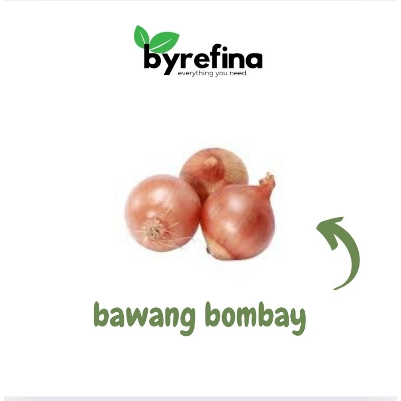 

Bawang Bombay 250gr - 1kg Surabaya / Byrefina