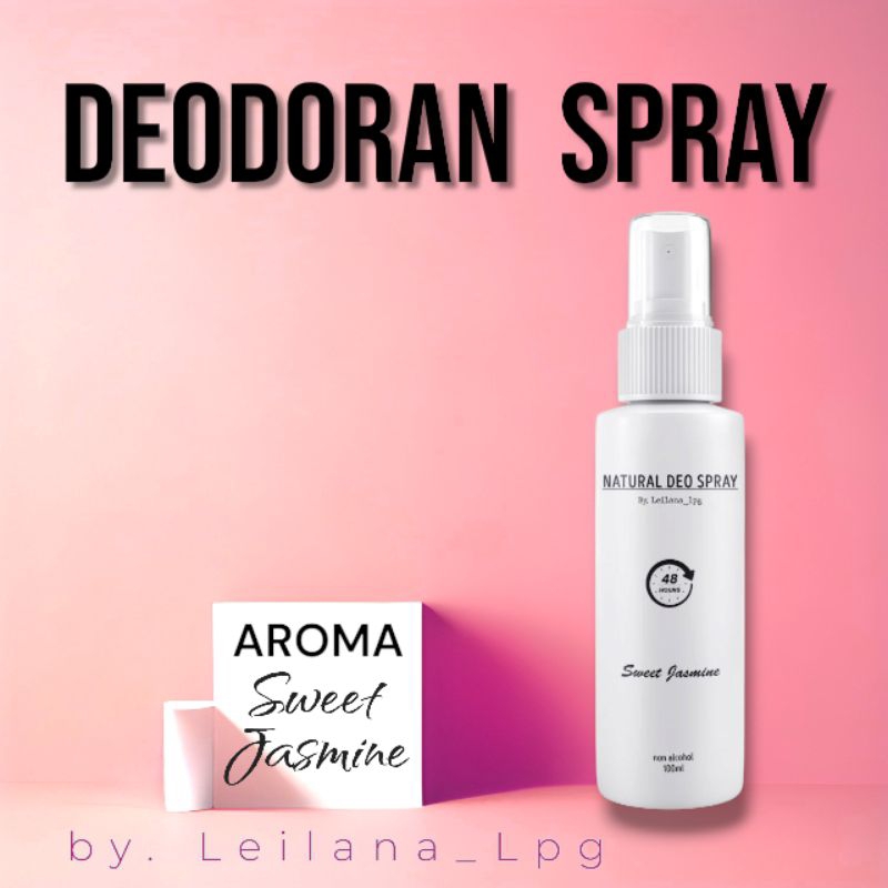 [COD] DEODORAN SPRAY TAWAS ORGANIK 100ML