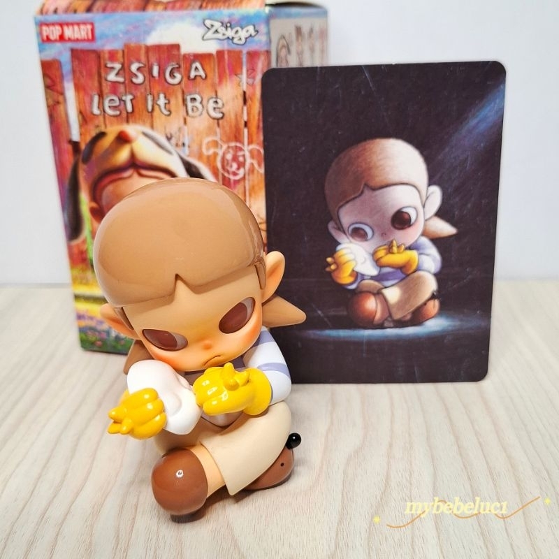[ready selected] POP MART ZSIGA LET IT BE SERIES FIGURES - I CHOOSE SILENCE | ZSIGA WE'RE SO CUTE SE