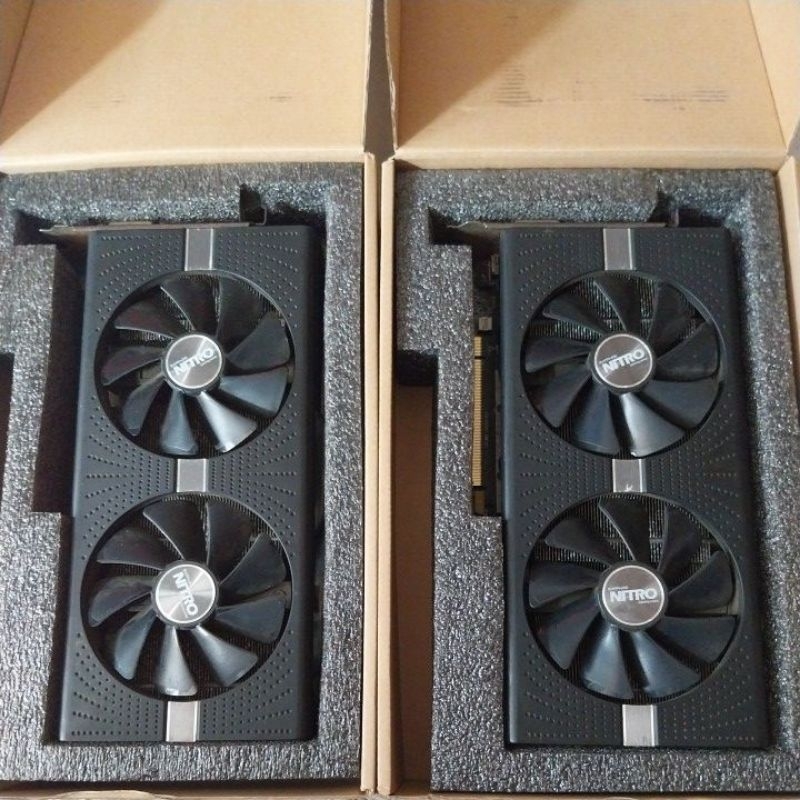 VGA Sapphire RX 580 4 GB + Dus Kondisi Rusak